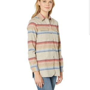 PENDLETON WOMEN'S BOARD SHIRT NWT Soft Colors SM